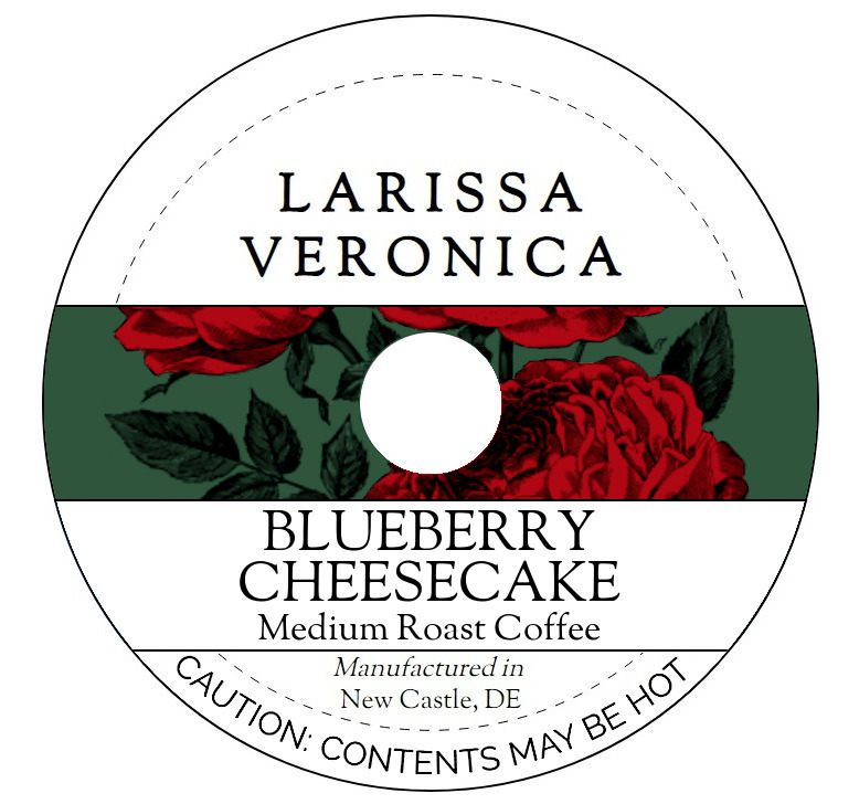 Blueberry Cheesecake Medium Roast Coffee <BR>(Single Serve K-Cup Pods)