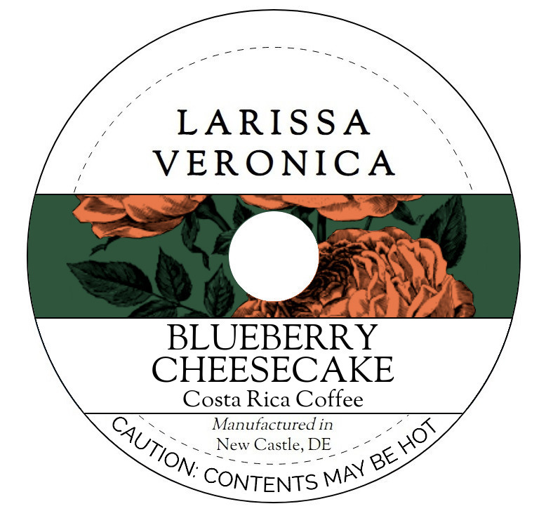 Blueberry Cheesecake Costa Rica Coffee <BR>(Single Serve K-Cup Pods)