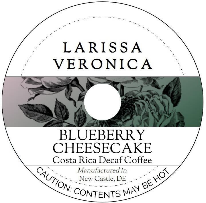 Blueberry Cheesecake Costa Rica Decaf Coffee <BR>(Single Serve K-Cup Pods)