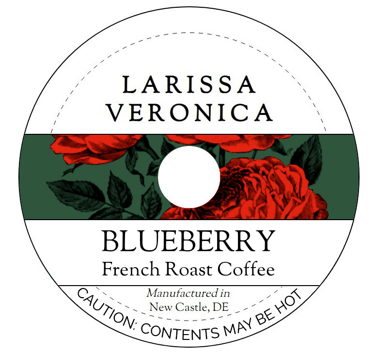 Blueberry French Roast Coffee <BR>(Single Serve K-Cup Pods)