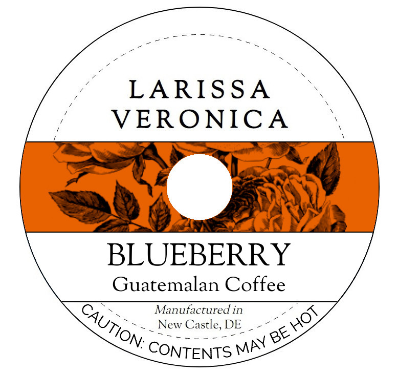 Blueberry Guatemalan Coffee <BR>(Single Serve K-Cup Pods)