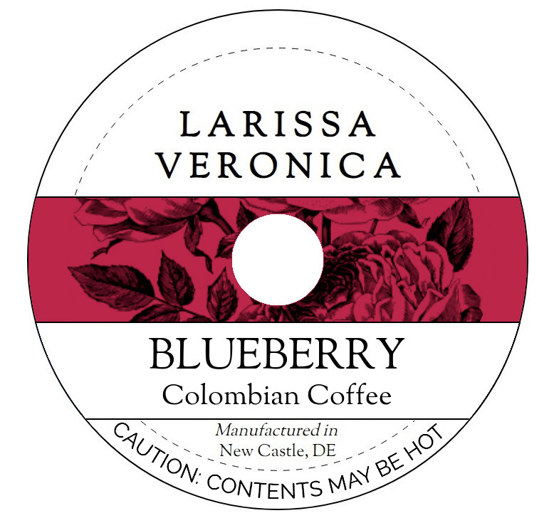 Blueberry Colombian Coffee <BR>(Single Serve K-Cup Pods)