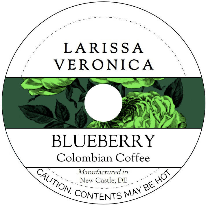 Blueberry Colombian Coffee <BR>(Single Serve K-Cup Pods)