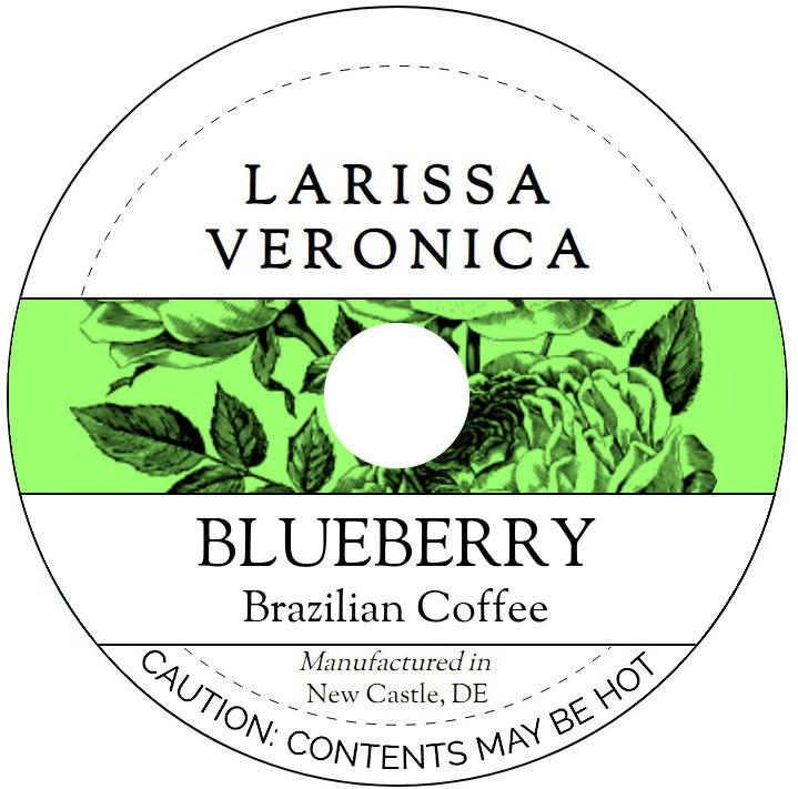 Blueberry Brazilian Coffee <BR>(Single Serve K-Cup Pods)