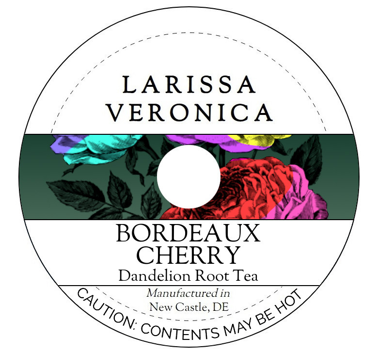 Bordeaux Cherry Dandelion Root Tea <BR>(Single Serve K-Cup Pods)