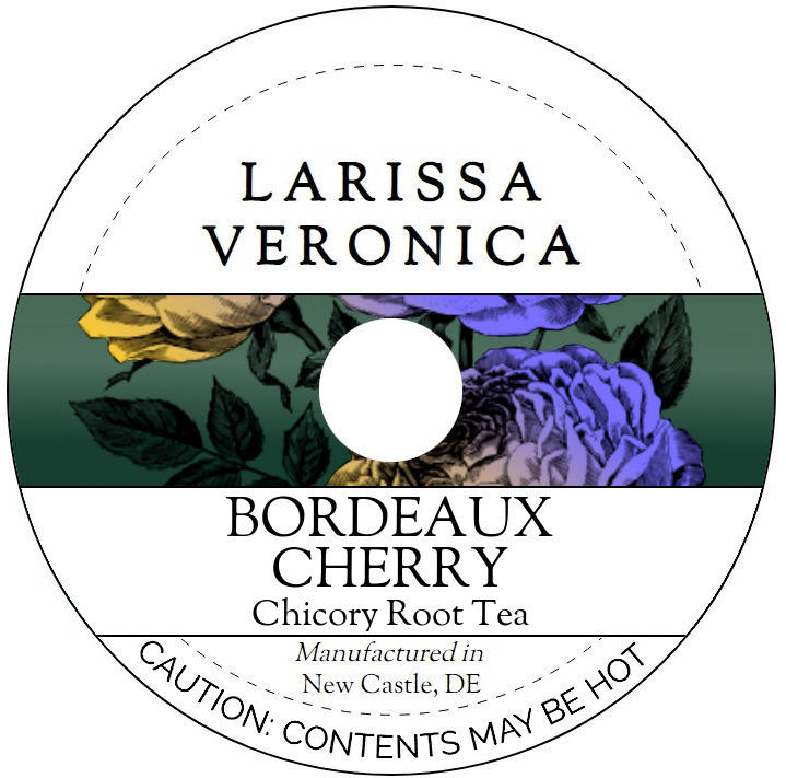 Bordeaux Cherry Chicory Root Tea <BR>(Single Serve K-Cup Pods)