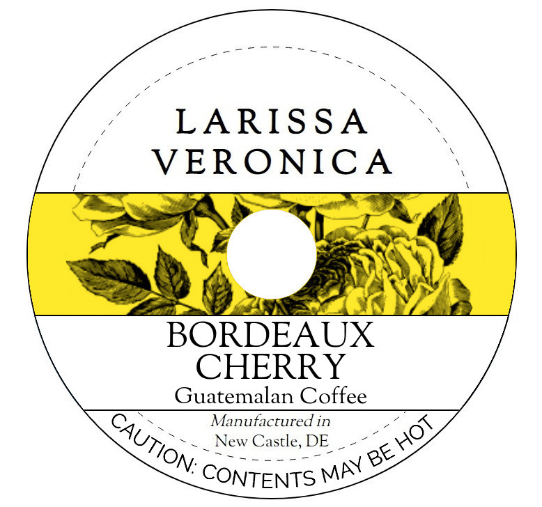 Bordeaux Cherry Guatemalan Coffee <BR>(Single Serve K-Cup Pods)