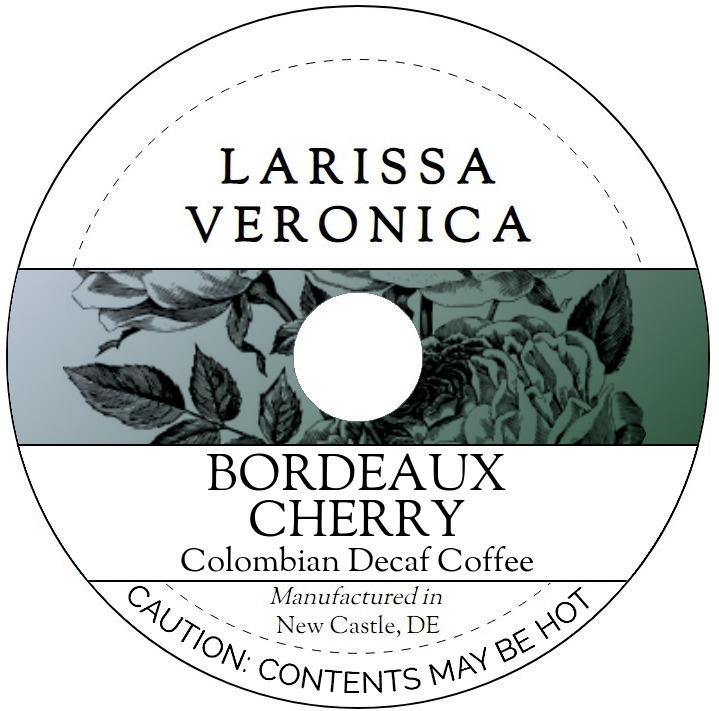 Bordeaux Cherry Colombian Decaf Coffee <BR>(Single Serve K-Cup Pods)