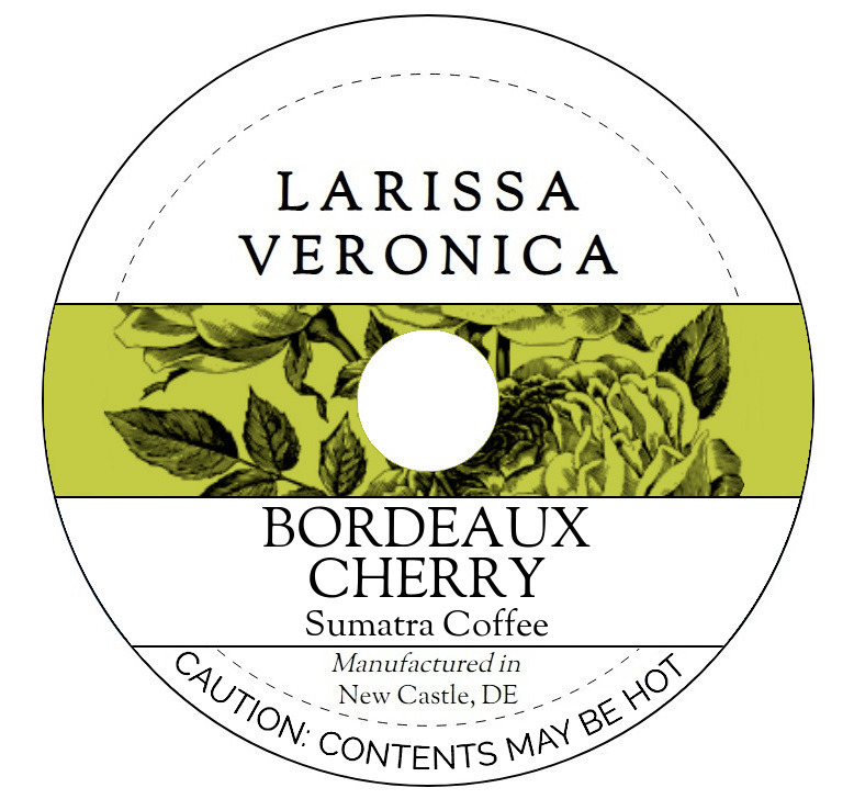 Bordeaux Cherry Sumatra Coffee <BR>(Single Serve K-Cup Pods)