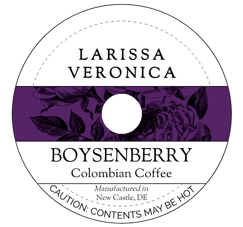 Boysenberry Colombian Coffee <BR>(Single Serve K-Cup Pods)