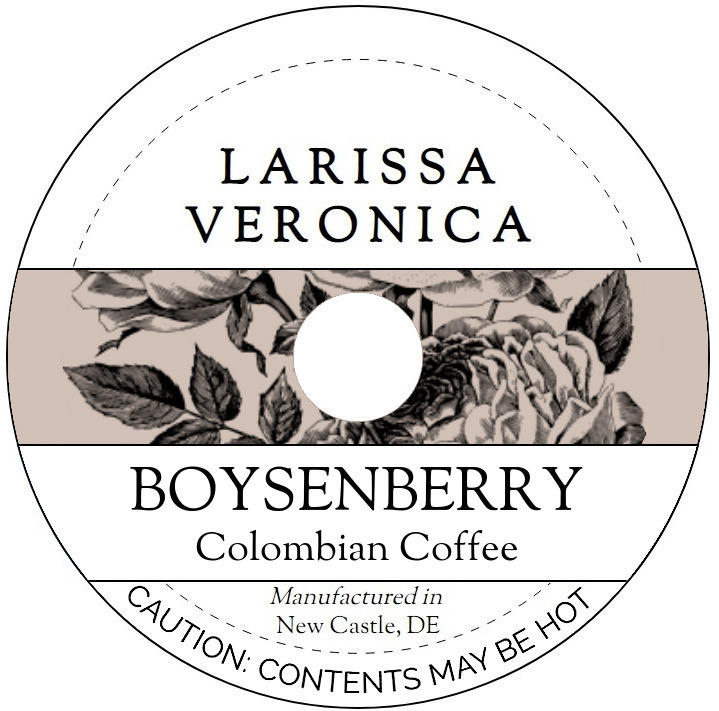 Boysenberry Colombian Coffee <BR>(Single Serve K-Cup Pods)