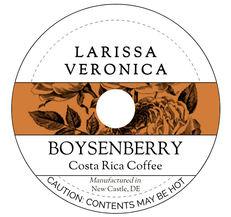 Boysenberry Costa Rica Coffee <BR>(Single Serve K-Cup Pods)
