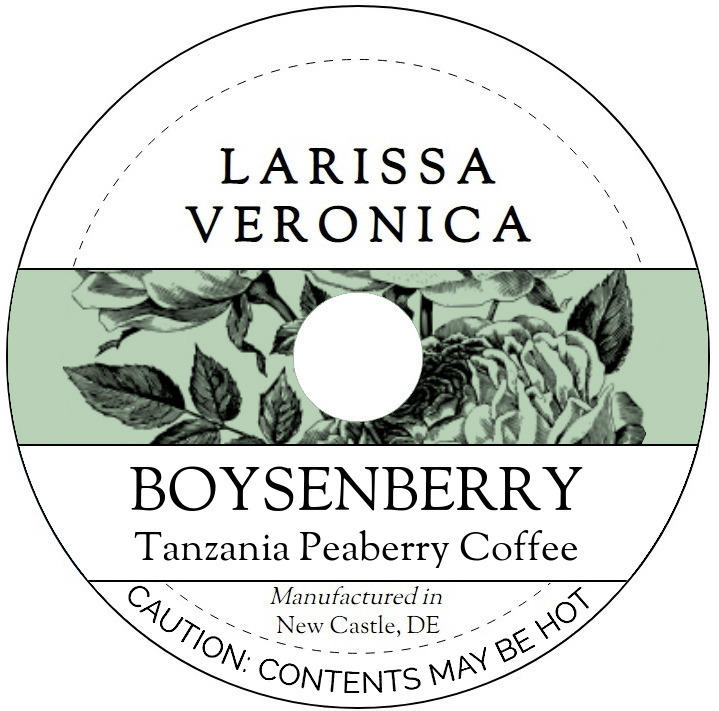 Boysenberry Tanzania Peaberry Coffee <BR>(Single Serve K-Cup Pods)