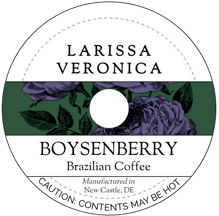Boysenberry Brazilian Coffee <BR>(Single Serve K-Cup Pods)