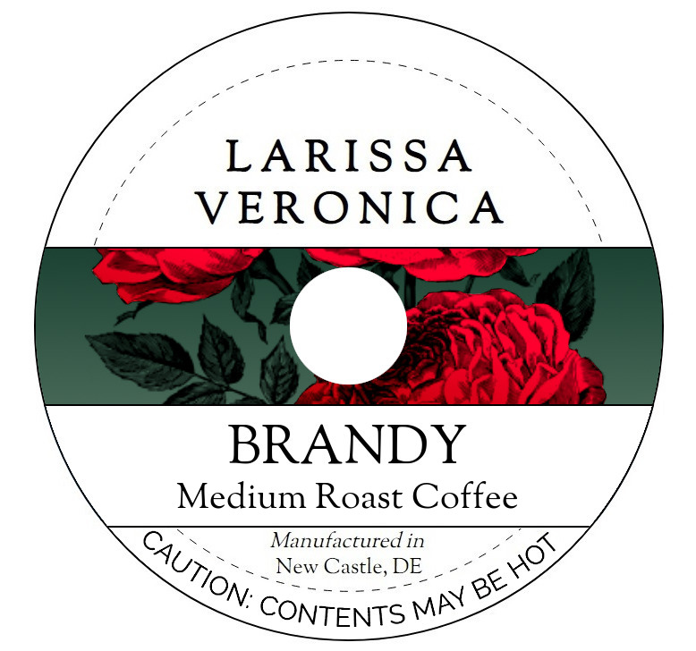 Brandy Medium Roast Coffee <BR>(Single Serve K-Cup Pods)