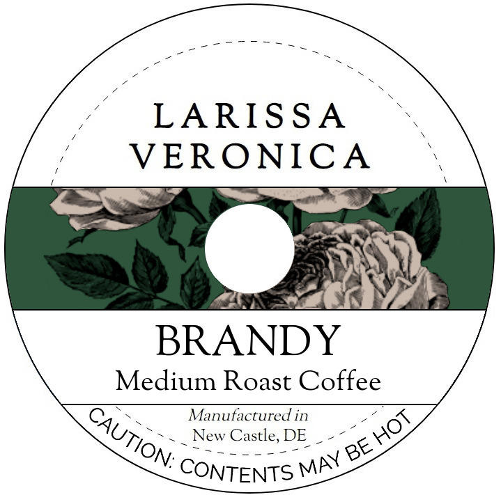 Brandy Medium Roast Coffee <BR>(Single Serve K-Cup Pods)