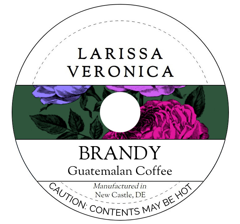 Brandy Guatemalan Coffee <BR>(Single Serve K-Cup Pods)