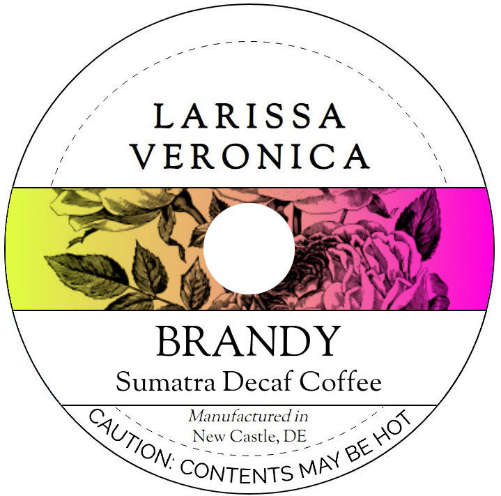 Brandy Sumatra Decaf Coffee <BR>(Single Serve K-Cup Pods)