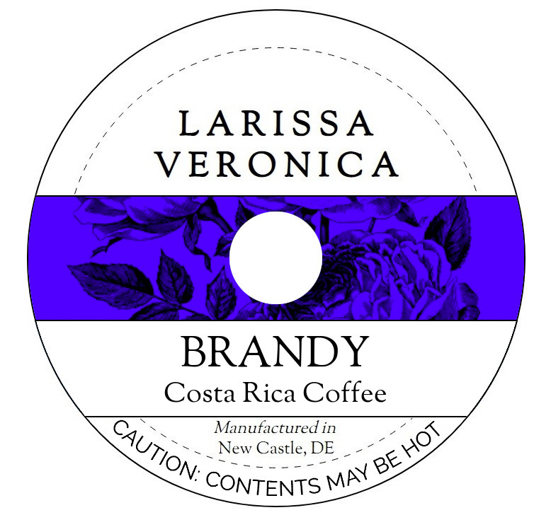 Brandy Costa Rica Coffee <BR>(Single Serve K-Cup Pods)