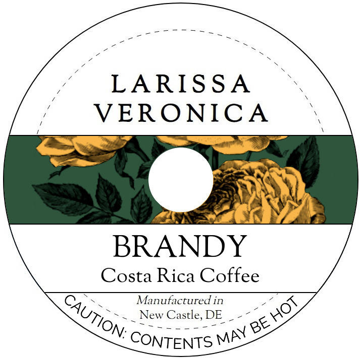 Brandy Costa Rica Coffee <BR>(Single Serve K-Cup Pods)