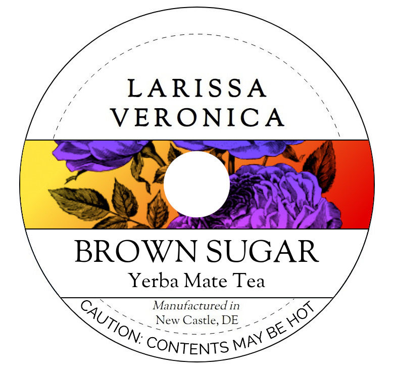 Brown Sugar Yerba Mate Tea <BR>(Single Serve K-Cup Pods)