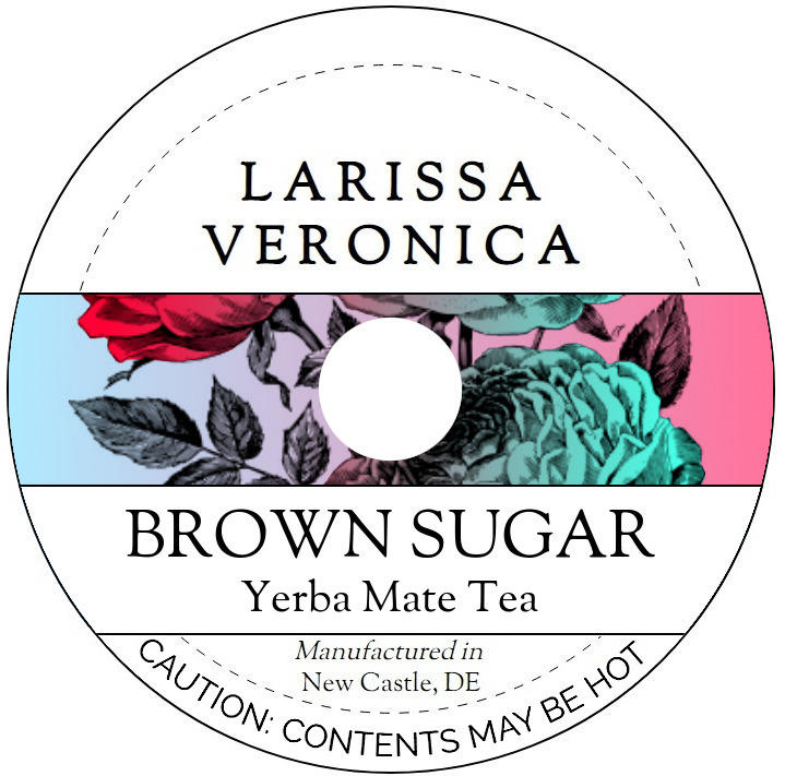 Brown Sugar Yerba Mate Tea <BR>(Single Serve K-Cup Pods)