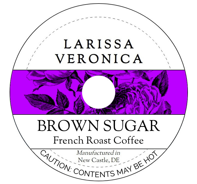 Brown Sugar French Roast Coffee <BR>(Single Serve K-Cup Pods)