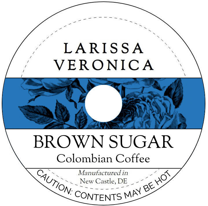 Brown Sugar Colombian Coffee <BR>(Single Serve K-Cup Pods)