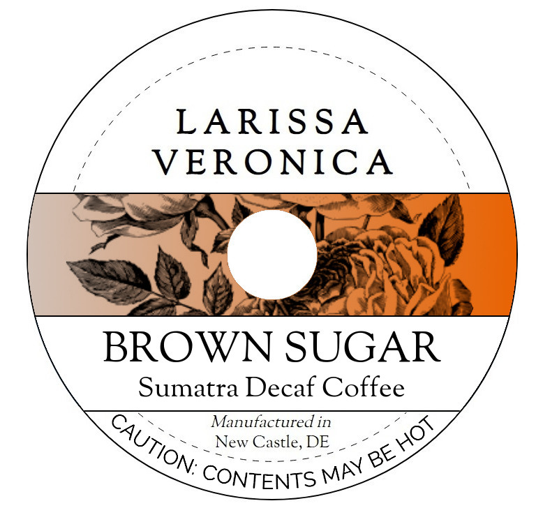 Brown Sugar Sumatra Decaf Coffee <BR>(Single Serve K-Cup Pods)