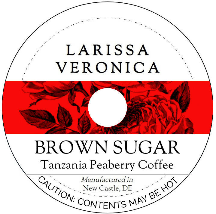 Brown Sugar Tanzania Peaberry Coffee <BR>(Single Serve K-Cup Pods)