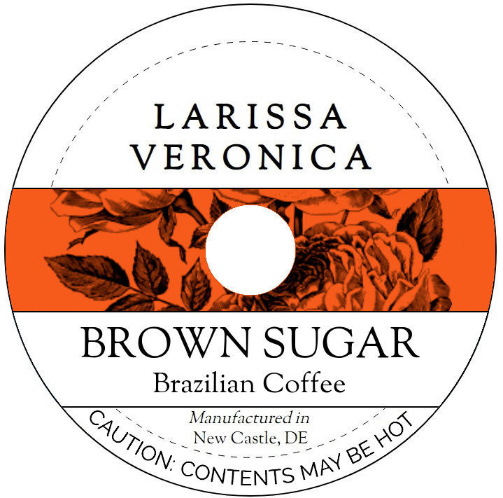 Brown Sugar Brazilian Coffee <BR>(Single Serve K-Cup Pods)