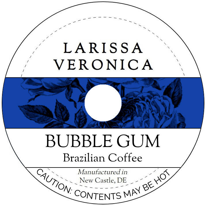 Bubble Gum Brazilian Coffee <BR>(Single Serve K-Cup Pods)