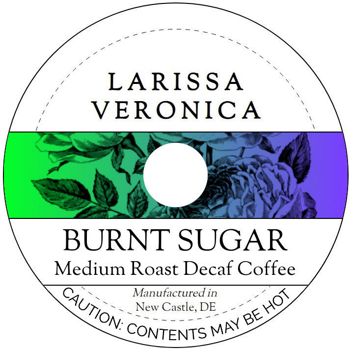 Burnt Sugar Medium Roast Decaf Coffee <BR>(Single Serve K-Cup Pods)