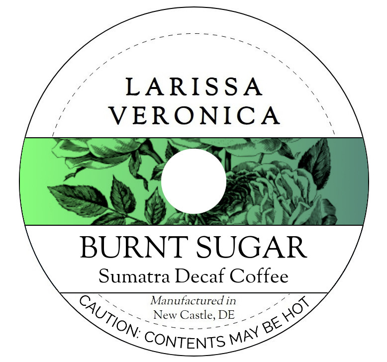 Burnt Sugar Sumatra Decaf Coffee <BR>(Single Serve K-Cup Pods)