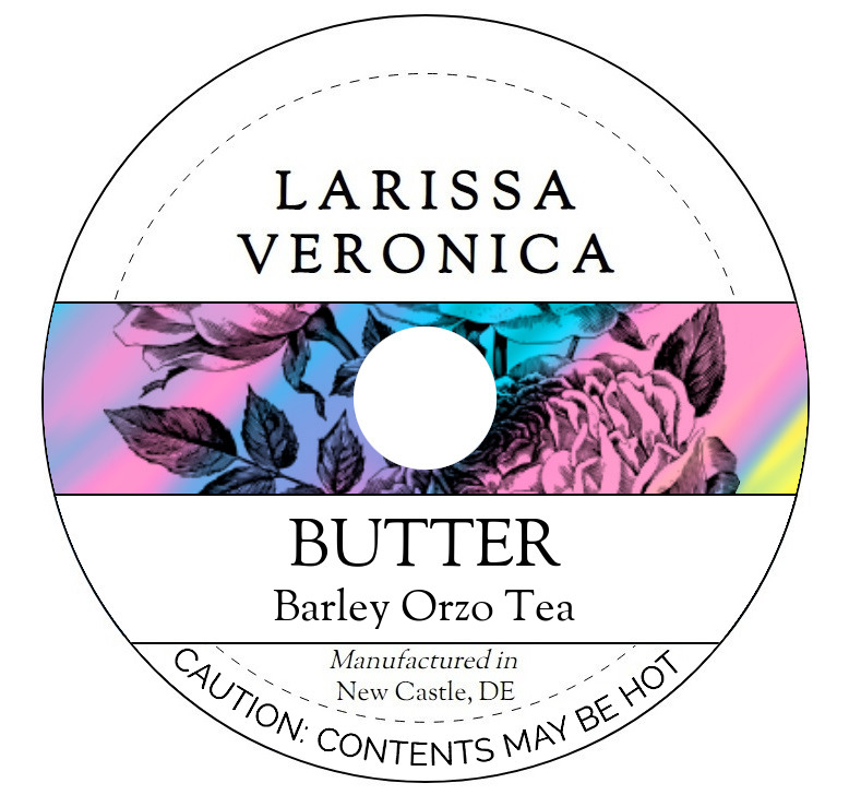 Butter Barley Orzo Tea <BR>(Single Serve K-Cup Pods)