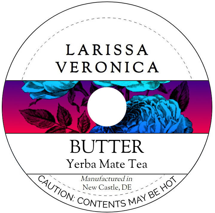 Butter Yerba Mate Tea <BR>(Single Serve K-Cup Pods)