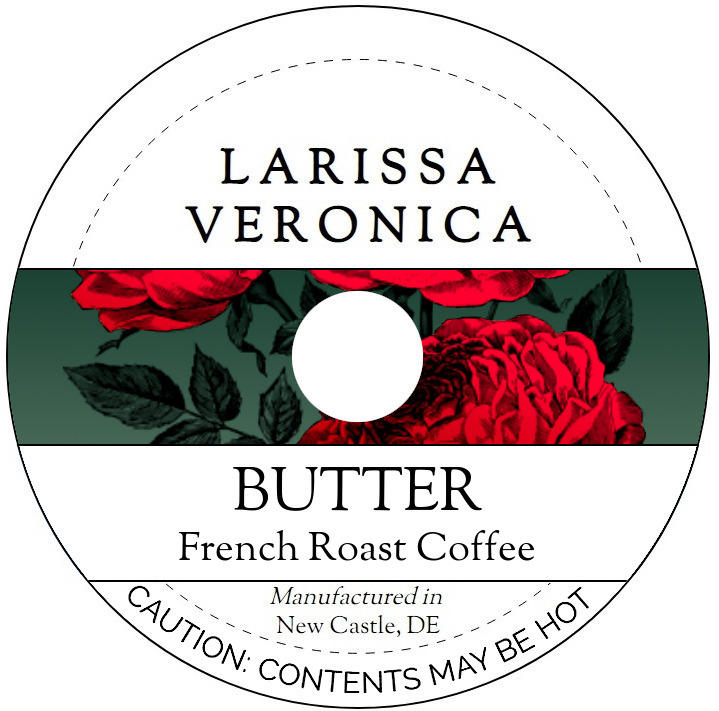 Butter French Roast Coffee <BR>(Single Serve K-Cup Pods)