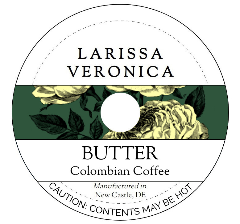 Butter Colombian Coffee <BR>(Single Serve K-Cup Pods)