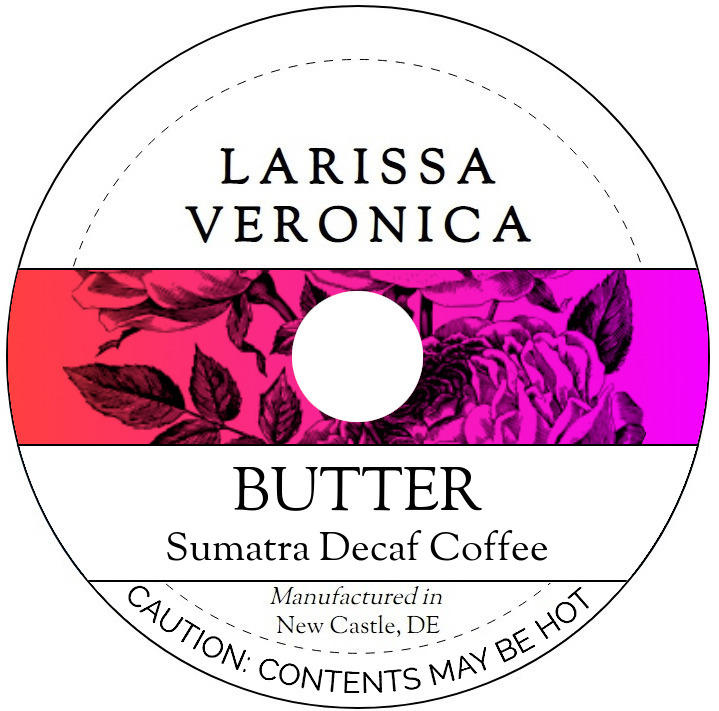 Butter Sumatra Decaf Coffee <BR>(Single Serve K-Cup Pods)