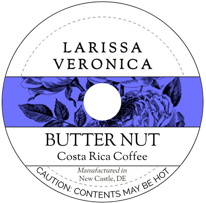 Butter Nut Costa Rica Coffee <BR>(Single Serve K-Cup Pods)