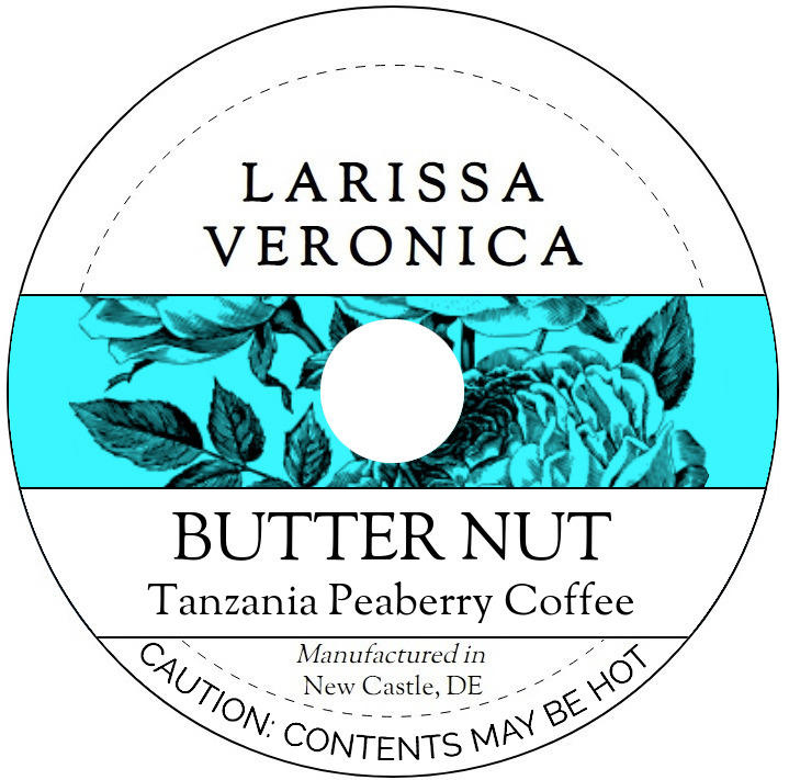Butter Nut Tanzania Peaberry Coffee <BR>(Single Serve K-Cup Pods)