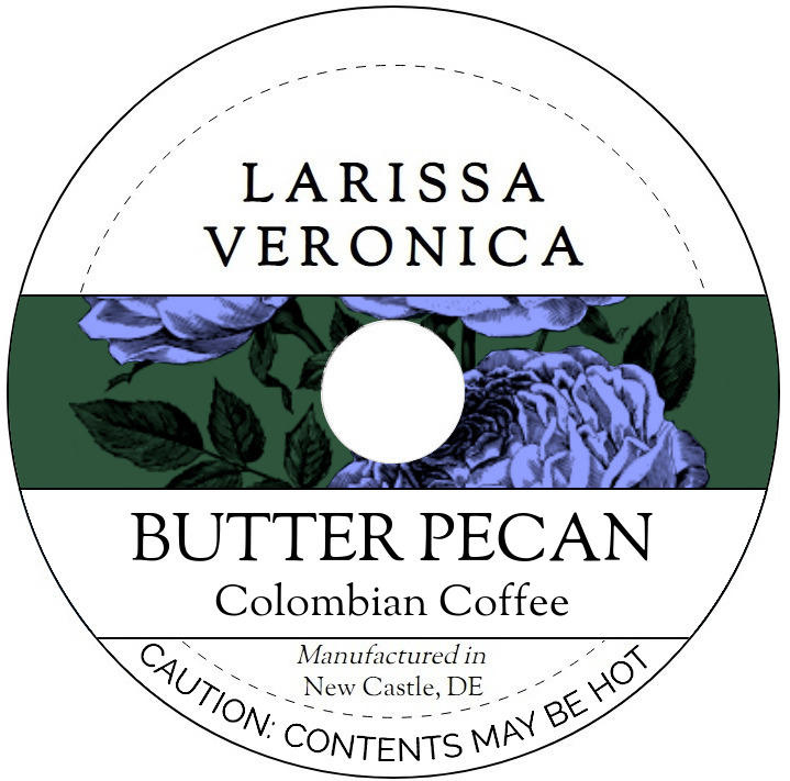 Butter Pecan Colombian Coffee <BR>(Single Serve K-Cup Pods)