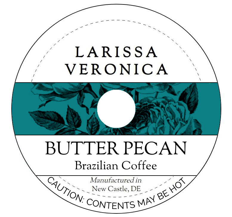 Butter Pecan Brazilian Coffee <BR>(Single Serve K-Cup Pods)