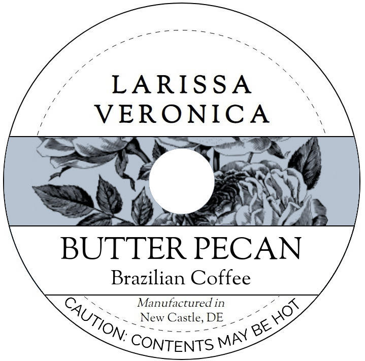 Butter Pecan Brazilian Coffee <BR>(Single Serve K-Cup Pods)