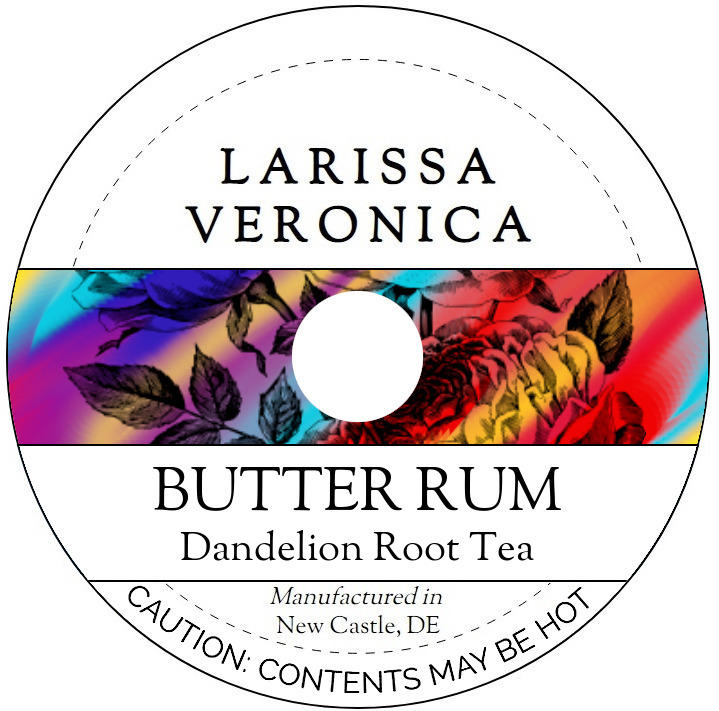 Butter Rum Dandelion Root Tea <BR>(Single Serve K-Cup Pods)
