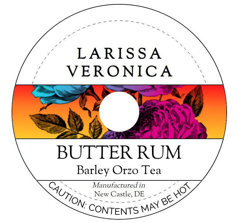 Butter Rum Barley Orzo Tea <BR>(Single Serve K-Cup Pods)