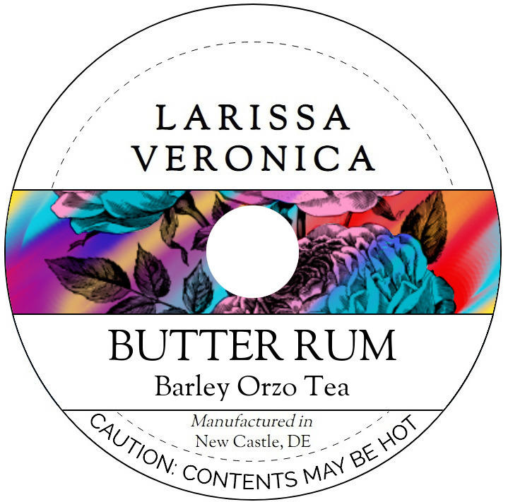 Butter Rum Barley Orzo Tea <BR>(Single Serve K-Cup Pods)