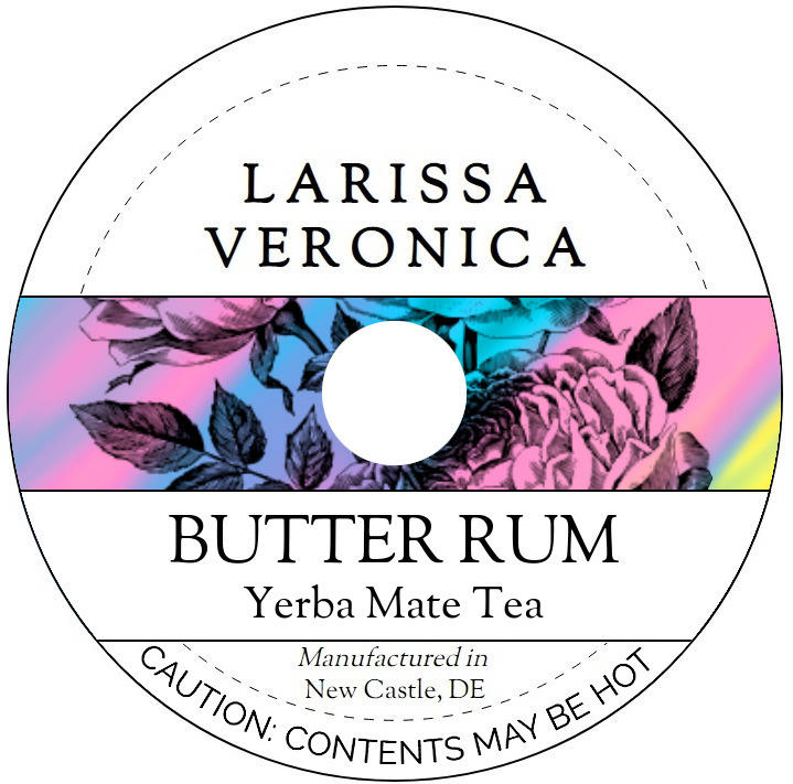 Butter Rum Yerba Mate Tea <BR>(Single Serve K-Cup Pods)