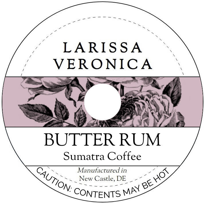 Butter Rum Sumatra Coffee <BR>(Single Serve K-Cup Pods)