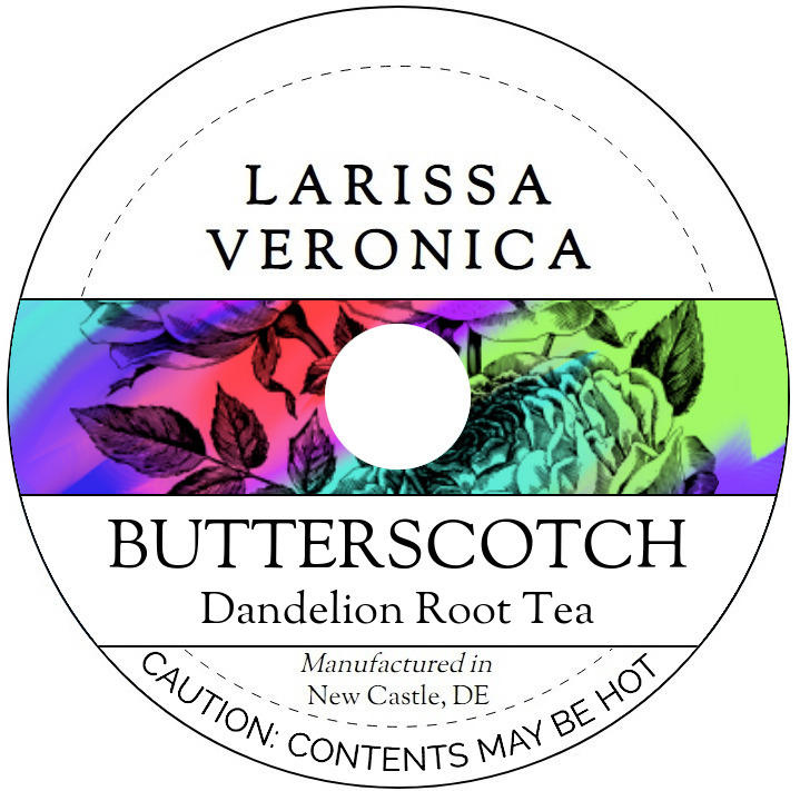 Butterscotch Dandelion Root Tea <BR>(Single Serve K-Cup Pods)